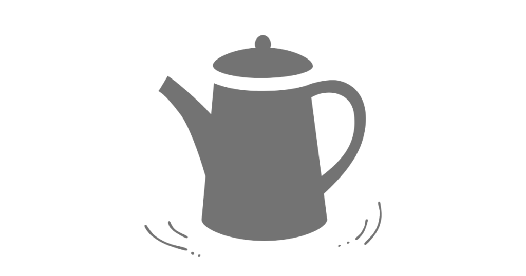 ぐらつくケトル